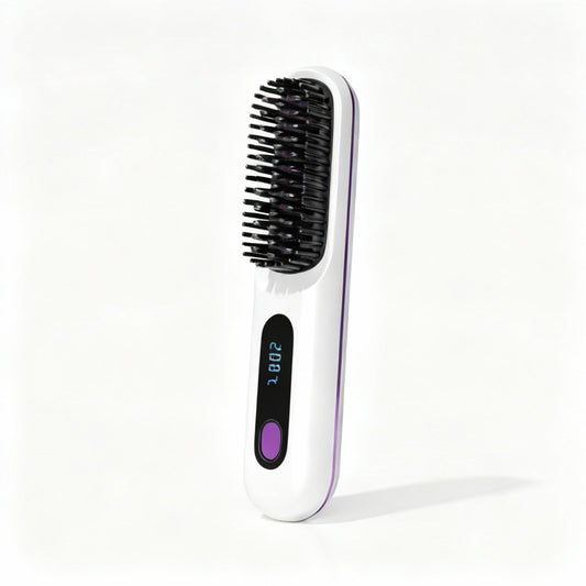 [NEW] Numoya Portable Straightener Brush - GoBrush PRO