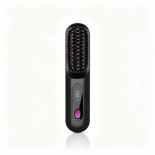[NEW] Numoya Portable Straightener Brush - GoBrush PRO