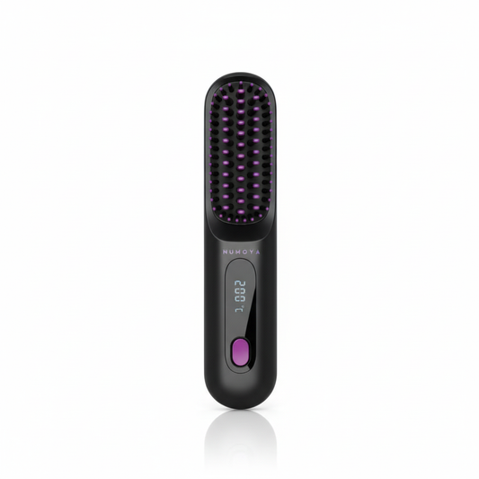 [NEW] Numoya Portable Straightener Brush - GoBrush PRO